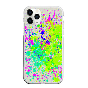 Чехол для iPhone 11 Pro матовый с принтом КИСЛОТНЫЕ БРЫЗГИ в городе Новоалтайск, Силикон |  | watercolor | абстракция красок | акварель | брызги красок | живопись | краска | потертость красок | текстуры