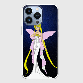 Чехол для iPhone 13 Pro с принтом Принцесса Серенити в городе Новоалтайск,  |  | bunny | luna | princess | sailormoon | serenity | stars | tsukino | usagi | wings | ангел | девушка | детские | звездная | звезды | королева | корона | космические | крылья | луна | любовь | малышка | радуга | сейлормун | токио | усаги