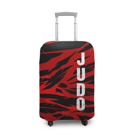 Чехол для чемодана 3D с принтом Judo в городе Новоалтайск, 86% полиэфир, 14% спандекс | двустороннее нанесение принта, прорези для ручек и колес | glory | guruma | judo | kata otoshi | m 1 | ufc | бой | борьба | дзюдзюцу | дзюдо | кимоно | мотивация | мягкий | приемы | путь | сила | скорость | спорт | стиль | татами | япония