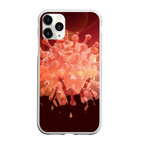 Чехол для iPhone 11 Pro матовый с принтом Коронавирус в городе Новоалтайск, Силикон |  | 2020 | 2k20 | covid 19 | party | болезни | болезнь | вирус | вирусы | врач | врачи | корид | коронавирус | коронавирусы | пати | простуда | туса | тусовка