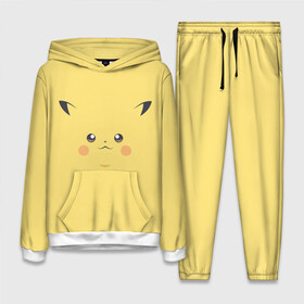 Женский костюм 3D (с толстовкой) с принтом Пика Пика в городе Новоалтайск,  |  | picabu | pika pika | pikachu | pikapika | пикачу | пикачу2020 | потерялся
