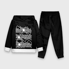 Детский костюм 3D (с толстовкой) с принтом МП (OKO) в городе Новоалтайск,  |  | pattern | textures | абстракция | волны | вселенная | геометрия | графика | дизайн | дыра | знак | иероглиф | кибер | киберпанк | космос | крест | лабиринт | линии | лого | луна | око | оригинал | орнамент | панк