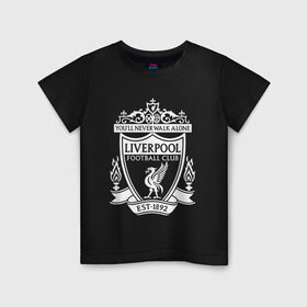 Детская футболка хлопок с принтом LIVERPOOL ФК в городе Новоалтайск, 100% хлопок | круглый вырез горловины, полуприлегающий силуэт, длина до линии бедер | best dad ever | best dad ever liverpool | football | liverpool champion | liverpool fc | liverpool fc 1991 | liverpool football club | soccer | uefa | англия | клуб | ливерпуль | лига | матч | мяч | спорт | уефа | футбол | хендерсон