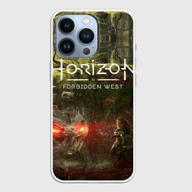 Чехол для iPhone 13 Pro с принтом Horizon Forbidden West в городе Новоалтайск,  |  | aloy | guerrilla games | horizon forbidden west | hunt | zero dawn | горизонт | запретный запад | игры | нулевой рассвет | охота | элой
