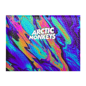 Обложка для студенческого билета с принтом ARCTIC MONKEYS в городе Новоалтайск, натуральная кожа | Размер: 11*8 см; Печать на всей внешней стороне | alex turner | arctic monkeys | rock | алекс тернер | арктик манкис | рок