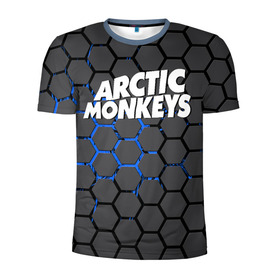 Мужская футболка 3D спортивная с принтом ARCTIC MONKEYS в городе Новоалтайск, 100% полиэстер с улучшенными характеристиками | приталенный силуэт, круглая горловина, широкие плечи, сужается к линии бедра | alex turner | arctic monkeys | rock | алекс тернер | арктик манкис | рок