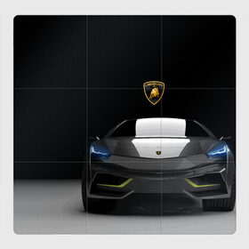Магнитный плакат 3Х3 с принтом Lamborghini URUS в городе Новоалтайск, Полимерный материал с магнитным слоем | 9 деталей размером 9*9 см | bolide | car | italy | lamborghini | motorsport | power.prestige | автомобиль | автоспорт | болид | италия | ламборгини | мощь | престиж
