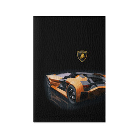 Обложка для паспорта матовая кожа с принтом Lamborghini в городе Новоалтайск, натуральная матовая кожа | размер 19,3 х 13,7 см; прозрачные пластиковые крепления | bolide | car | italy | lamborghini | motorsport | power.prestige | автомобиль | автоспорт | болид | италия | ламборгини | мощь | престиж