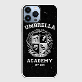 Чехол для iPhone 13 Pro Max с принтом Академия Амбрелла в городе Новоалтайск,  |  | Тематика изображения на принте: the umbrella academy | umbrella | академия амбрелла | амбрелла | герб | зонтик