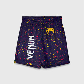 Детские спортивные шорты 3D с принтом VENUM ВЕНУМ в городе Новоалтайск,  100% полиэстер
 | пояс оформлен широкой мягкой резинкой, ткань тянется
 | 
