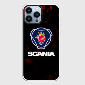 Чехол для iPhone 13 Pro Max с принтом Scania в городе Новоалтайск,  |  | Тематика изображения на принте: scania | автобус | грузовик | дальнобой | дальнобойщик | лев | скания | фура | шведское авто