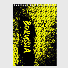 Скетчбук с принтом Borussia Dortmund в городе Новоалтайск, 100% бумага
 | 48 листов, плотность листов — 100 г/м2, плотность картонной обложки — 250 г/м2. Листы скреплены сверху удобной пружинной спиралью | borussia | bvb | dortmund | fifa | football | soccer | uefa | боруссия | германия | клуб | лига | матч | мяч | спорт | уефа | фифа | футбол | шмельцер
