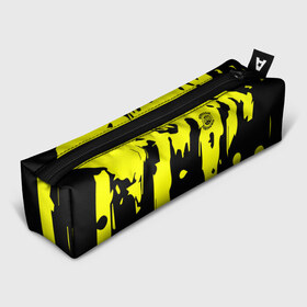 Пенал 3D с принтом FC Borussia в городе Новоалтайск, 100% полиэстер | плотная ткань, застежка на молнии | Тематика изображения на принте: football | germany | sancho dortmund | soccer | бавария | боруссия | дортмунд | лига чемпионов | псж | футбол | холанд | эрлинг холанд