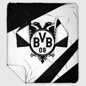 Плед с рукавами с принтом FC Borussia в городе Новоалтайск, 100% полиэстер | Закругленные углы, все края обработаны. Ткань не мнется и не растягивается. Размер 170*145 | football | germany | sancho dortmund | soccer | бавария | боруссия | дортмунд | лига чемпионов | псж | футбол | холанд | эрлинг холанд