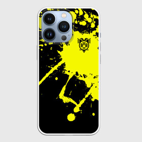 Чехол для iPhone 13 Pro с принтом FC Borussia в городе Новоалтайск,  |  | football | germany | sancho dortmund | soccer | бавария | боруссия | дортмунд | лига чемпионов | псж | футбол | холанд | эрлинг холанд