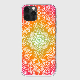 Чехол для iPhone 12 Pro Max с принтом Цветочный узор в городе Новоалтайск, Силикон |  | pattern | runes | знаки | иероглифы | орнамент | руны | символы | узор | фигуры