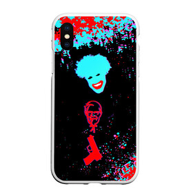 Чехол для iPhone XS Max матовый с принтом CatboyKami Lolisocks в городе Новоалтайск, Силикон | Область печати: задняя сторона чехла, без боковых панелей | 2ch | blackface | catboykami | glitch | kfc | lolisocks | блэкфейс | брызги | кэтбой | пистолет | чернокожий