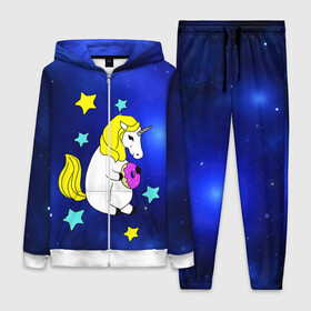 Женский костюм 3D с принтом Звездный Единорог в городе Новоалтайск,  |  | angel | stars | unicorn | wings | ангел | блестящие | вселенная | галактика | детские | донат | еда | единорог | единорожки | звезды | копыта | космический | лошадка | лошадь | луна | малыш | неоновые | пегас | пони