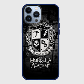 Чехол для iPhone 13 Pro Max с принтом Академия Амбрелла в городе Новоалтайск,  |  | the umbrella academy | umbrella | академия амбрелла | амбрелла | герб | зонтик | комиксы
