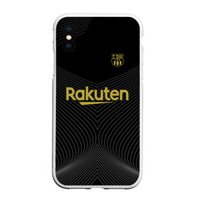 Чехол для iPhone XS Max матовый с принтом Барселона Black в городе Новоалтайск, Силикон | Область печати: задняя сторона чехла, без боковых панелей | nba | волейбол | газон | лига | месси | мяч | поле | спорт | футбол | хоккей | чемпион