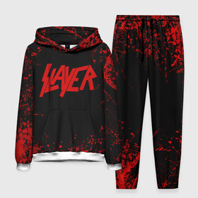 Мужской костюм 3D (с толстовкой) с принтом Slayer в городе Новоалтайск,  |  | Тематика изображения на принте: music | rock | slayer | музыка | рок | слеер | слэер | слэйер