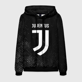 Мужская толстовка 3D с принтом JUVENTUS ЮВЕНТУС в городе Новоалтайск, 100% полиэстер | двухслойный капюшон со шнурком для регулировки, мягкие манжеты на рукавах и по низу толстовки, спереди карман-кенгуру с мягким внутренним слоем. | 