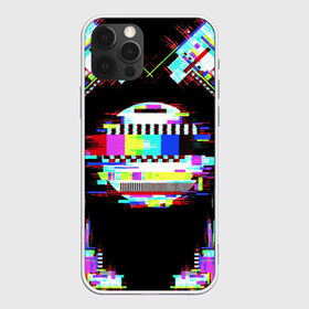 Чехол для iPhone 12 Pro Max с принтом Glitch VHS в городе Новоалтайск, Силикон |  | Тематика изображения на принте: glitch | rgb | vhs | помехи | разноцветный | шум