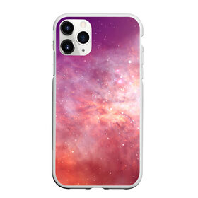 Чехол для iPhone 11 Pro матовый с принтом Космическое небо в городе Новоалтайск, Силикон |  | Тематика изображения на принте: арт | желтый | звёзды | космос | облако | оранжевый | розовый | сияние | туманность | фиолетовый | яркие цвета