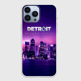Чехол для iPhone 13 Pro Max с принтом Detroit Become Human(S) в городе Новоалтайск,  |  | Тематика изображения на принте: android | connor | detroit become human | game | rk 800 | urban | будущее | город | детроит | игры | мир | роботы | технологии
