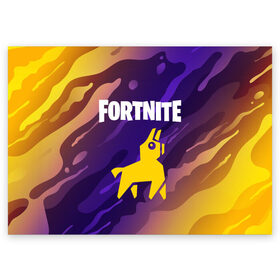 Поздравительная открытка с принтом FORTNITE / ФОРТНАЙТ в городе Новоалтайск, 100% бумага | плотность бумаги 280 г/м2, матовая, на обратной стороне линовка и место для марки
 | ajhnyfqn | battle | epic | fort | fortnite | game | games | lama | mobile | nite | online | pubg | royale | season | ащкетшеу | битва | игра | игры | королевская | лама | найт | онлайн | пабг | сезон | форт | фортнайт | эпик