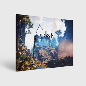 Холст прямоугольный с принтом Horizon Zero Dawn в городе Новоалтайск, 100% ПВХ |  | aloy | antasy girl | art | artwork | digital art | fantasy | horizon | horizon: zero dawn | landscape | tallneck | warrior fantasy | weapon | zero dawn