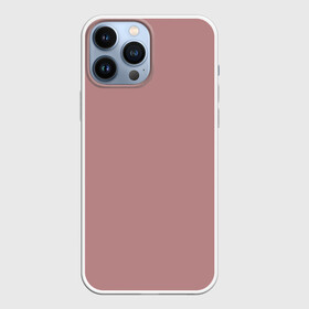 Чехол для iPhone 13 Pro Max с принтом Розовый в городе Новоалтайск,  |  | однотонное | однотонный | розово коричневое | розовое | розовый