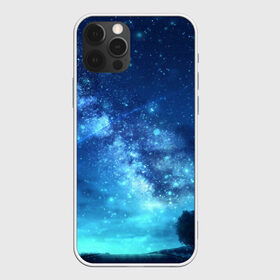 Чехол для iPhone 12 Pro Max с принтом Синяя Небо в городе Новоалтайск, Силикон |  | blue | sky | звездное небо | звезды | космическое | красота | небо | ночь | синий