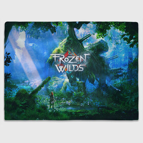 Плед 3D с принтом Horizon Zero Dawn PC 2020 в городе Новоалтайск, 100% полиэстер | закругленные углы, все края обработаны. Ткань не мнется и не растягивается | aloy | antasy girl | art | artwork | digital art | fantasy | horizon | horizon: zero dawn | landscape | tallneck | warrior fantasy | weapon | zero dawn