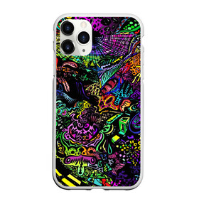 Чехол для iPhone 11 Pro Max матовый с принтом PSYHODELIC в городе Новоалтайск, Силикон |  | abstract | abstraction | geometry | psy | абстракция | геометрия | краски | неоновые | психоделика
