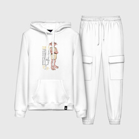 Женский костюм хлопок (с толстовкой) с принтом Dobby is a Free Elf в городе Новоалтайск,  |  | Тематика изображения на принте: dobby | harry potter | vdosadir | гарри поттер | джоан роулинг | добби