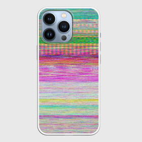 Чехол для iPhone 13 Pro с принтом Шум в глазах в городе Новоалтайск,  |  | Тематика изображения на принте: 3d | линии | потерялся | узор | шум