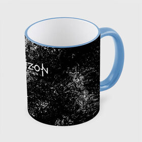 Кружка с полной запечаткой с принтом HORIZON ZERO DAWN (S) в городе Новоалтайск, керамика | ёмкость 330 мл | aloy | antasy girl | art | artwork | digital art | fantasy | horizon | horizon: zero dawn | landscape | tallneck | warrior fantasy | weapon | zero dawn