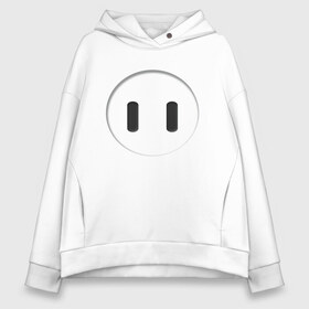Женское худи Oversize хлопок с принтом Fall Guys в городе Новоалтайск, френч-терри — 70% хлопок, 30% полиэстер. Мягкий теплый начес внутри —100% хлопок | боковые карманы, эластичные манжеты и нижняя кромка, капюшон на магнитной кнопке | battle | fall | game | guys | knockout | online | royale | ultimate | битва | вечеринка | игра | игры | королевская | онлайн