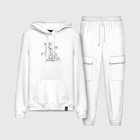 Женский костюм хлопок (с толстовкой) с принтом Dobby is a Free Elf в городе Новоалтайск,  |  | Тематика изображения на принте: dobby | harry potter | vdosadir | гарри поттер | джоан роулинг | добби