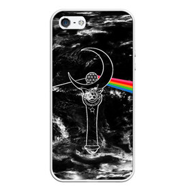 Чехол для iPhone 5/5S матовый с принтом Dark Side of the Moon Stick в городе Новоалтайск, Силикон | Область печати: задняя сторона чехла, без боковых панелей | anime | japan | manga | pink floyd | sailor moon | аниме | девочка | девушка | луна | лунная призма | манга | сейлор мун | сэйлор мун | япония