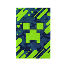 Обложка для паспорта матовая кожа с принтом MINECRAFT МАЙНКРАФТ в городе Новоалтайск, натуральная матовая кожа | размер 19,3 х 13,7 см; прозрачные пластиковые крепления | Тематика изображения на принте: craft | creeper | dungeons | game | games | logo | mine | minecraft | miner | rhfan | vfqy | vfqyrhfan | zombie | данжен | зомби | игра | игры | крафт | крипер | лого | логотип | майкрафт | майн | майнкрафт | символ | скфае | ьшту | ьштускфае
