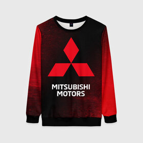 Женский свитшот 3D с принтом MITSUBISHI / МИТСУБИСИ в городе Новоалтайск, 100% полиэстер с мягким внутренним слоем | круглый вырез горловины, мягкая резинка на манжетах и поясе, свободная посадка по фигуре | auto | lancer | logo | mitsubishi | mitsubisi | moto | motors | outlander | pajero | sport | авто | аутлендер | лансер | лого | логотип | марка | митсубиси | митсубиши | мото | моторс | паджеро | серия | символ | символы | спорт | ьшеыгишырш