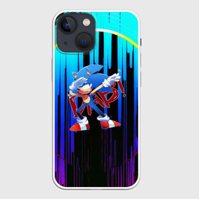 Чехол для iPhone 13 mini с принтом SONIC в городе Новоалтайск,  |  | hedgehog | metal sonic | silver | silver the hedgehog | sonic | sonic boom | sonic the hedgehog | ёж сонник | игры | соник | фильмы