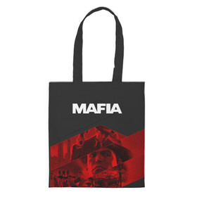 Шоппер 3D с принтом Mafia в городе Новоалтайск, 100% полиэстер | Плотность: 200 г/м2; Размер: 34×35 см; Высота лямок: 30 см | definitive edition | mafia | mafia ii | вито скалетта | генри томасино | джо барбаро | лео галанте | мафия | мафия 2 | томас анджело | франческа | фрэнк винчи | эдди скарпа