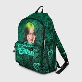 Рюкзак 3D с принтом Billie Eilish Билли Айлиш в городе Новоалтайск, 100% полиэстер | лямки с регулируемой длиной, сверху петелька, чтобы рюкзак можно было повесить на вешалку. Основное отделение закрывается на молнию, как и внешний карман. Внутри два дополнительных кармана, один из которых закрывается на молнию. По бокам два дополнительных кармашка | Тематика изображения на принте: bad | bill | billie | eil | eili | eilish | guy | music | not my | not my responsibility | ocean | айлиш | айлишь | беляш | бил | билли | музыка | музыкант | певица | эйл | эйли | эйлиш | эйлишь