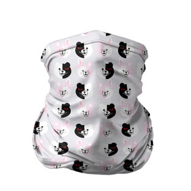 Бандана-труба 3D с принтом Monokuma в городе Новоалтайск, 100% полиэстер, ткань с особыми свойствами — Activecool | плотность 150‒180 г/м2; хорошо тянется, но сохраняет форму | danganronpa | директор | пик надежды | ученик | школа