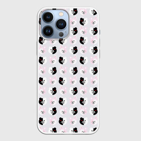 Чехол для iPhone 13 Pro Max с принтом Паттерн из монокум в городе Новоалтайск,  |  | Тематика изображения на принте: danganronpa | директор | пик надежды | ученик | школа