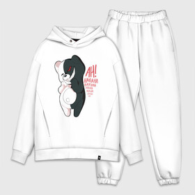 Мужской костюм хлопок OVERSIZE с принтом monokuma смеется в городе Новоалтайск,  |  | danganronpa | директор | пик надежды | ученик | школа