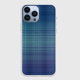Чехол для iPhone 13 Pro Max с принтом Синяя сетка в городе Новоалтайск,  |  | Тематика изображения на принте: линии | сетка | синий | синяя сетка